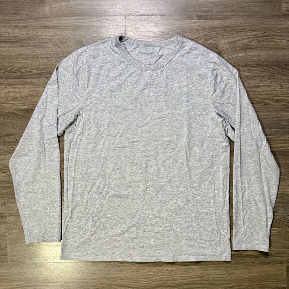 Lululemon Men's 5 Year Basic Long Sleeve - Light Grey - Picture 2 of 6